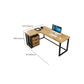 Modern Solid Wood Writing Desk Sled Base 29.53" Tall Office Desk (Drawers not Included) Clearhalo 'furn' 'furn_office_desk' 'Furniture' 'Office Desks' 'Office Furniture' 'office_desk' 7134551