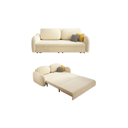 32 "divano scandinavo largo cuscino bianco futon incluso divano dormiente