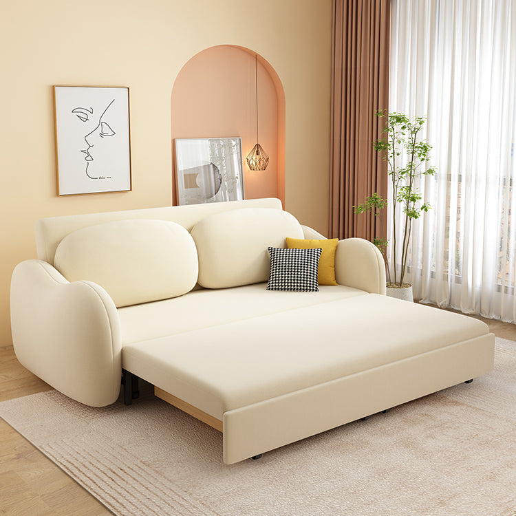 32 "divano scandinavo largo cuscino bianco futon incluso divano dormiente