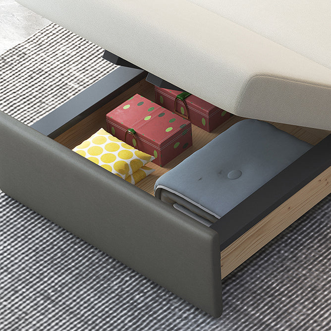 32" Wide Contemporary Sleeper Sofa Futon Faux Leather Sleeper Sofa Clearhalo 'furn' 'furn_futons' 'Furniture' 'Futons & Daybeds' 'Futons' 'Living Room Furniture' 7134956