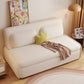 Scandinavian Foldable Futon Sleeper White Futon Sleeper Sofa Bed