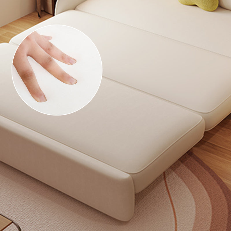 Scandinavian Foldable Futon Sleeper White Futon Sleeper Sofa Bed