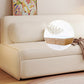 Scandinavian Foldable Futon Sleeper White Futon Sleeper Sofa Bed