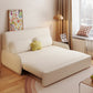Scandinavian Foldable Futon Sleeper White Futon Sleeper Sofa Bed