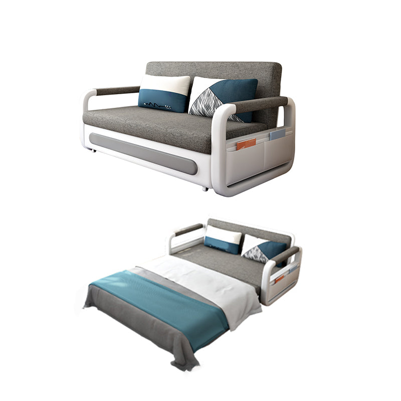 35" Wide Contemporary Sleeper Sofa Futon Storage Sleeper Sofa Storage Not Included Clearhalo 'furn' 'furn_futons' 'Furniture' 'Futons & Daybeds' 'Futons' 'Living Room Furniture' 7135410