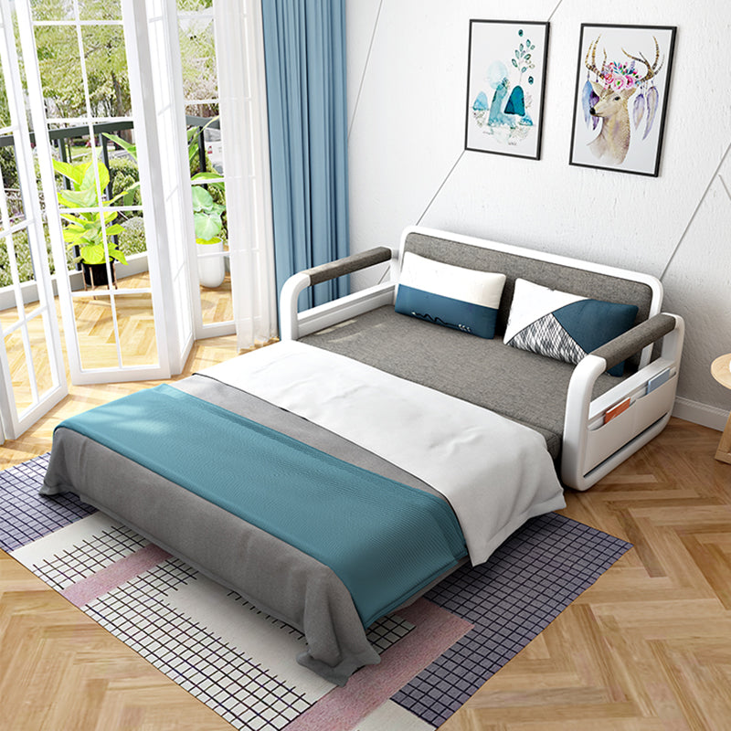 35" Wide Contemporary Sleeper Sofa Futon Storage Sleeper Sofa Clearhalo 'furn' 'furn_futons' 'Furniture' 'Futons & Daybeds' 'Futons' 'Living Room Furniture' 7135413