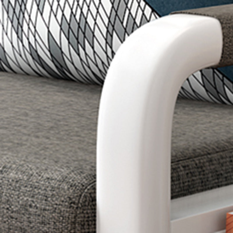 35" Wide Contemporary Sleeper Sofa Futon Storage Sleeper Sofa Clearhalo 'furn' 'furn_futons' 'Furniture' 'Futons & Daybeds' 'Futons' 'Living Room Furniture' 7135416