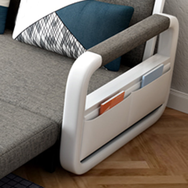 35" Wide Contemporary Sleeper Sofa Futon Storage Sleeper Sofa Clearhalo 'furn' 'furn_futons' 'Furniture' 'Futons & Daybeds' 'Futons' 'Living Room Furniture' 7135417