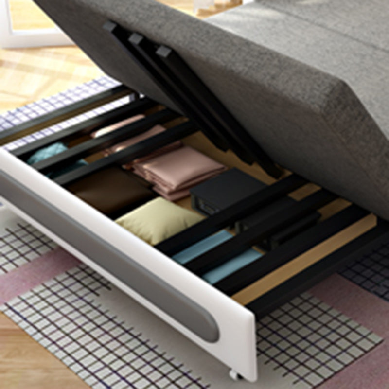 35" Wide Contemporary Sleeper Sofa Futon Storage Sleeper Sofa Clearhalo 'furn' 'furn_futons' 'Furniture' 'Futons & Daybeds' 'Futons' 'Living Room Furniture' 7135420