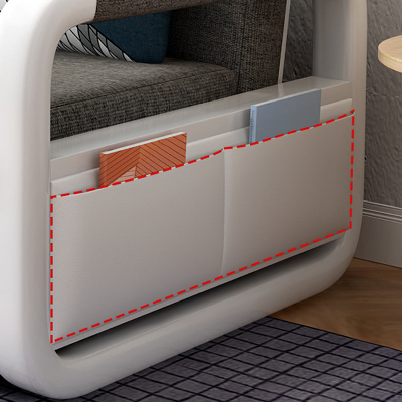 35" Wide Contemporary Sleeper Sofa Futon Storage Sleeper Sofa Clearhalo 'furn' 'furn_futons' 'Furniture' 'Futons & Daybeds' 'Futons' 'Living Room Furniture' 7135425