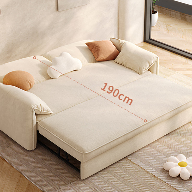 35 "divano dormiente scandinavo largo divano bianco pieghevole.