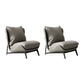 Contemporary Style 26.77" Wide Pillow Back Armless Lounge Chair