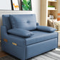 33" Wide Scandinavian Sleeper Sofa Futon Blue Storage Sleeper Sofa Clearhalo 'furn' 'furn_futons' 'Furniture' 'Futons & Daybeds' 'Futons' 'Living Room Furniture' 7135654