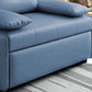 33" Wide Scandinavian Sleeper Sofa Futon Blue Storage Sleeper Sofa Clearhalo 'furn' 'furn_futons' 'Furniture' 'Futons & Daybeds' 'Futons' 'Living Room Furniture' 7135669