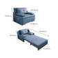 33" Wide Scandinavian Sleeper Sofa Futon Blue Storage Sleeper Sofa Clearhalo 'furn' 'furn_futons' 'Furniture' 'Futons & Daybeds' 'Futons' 'Living Room Furniture' 7135674