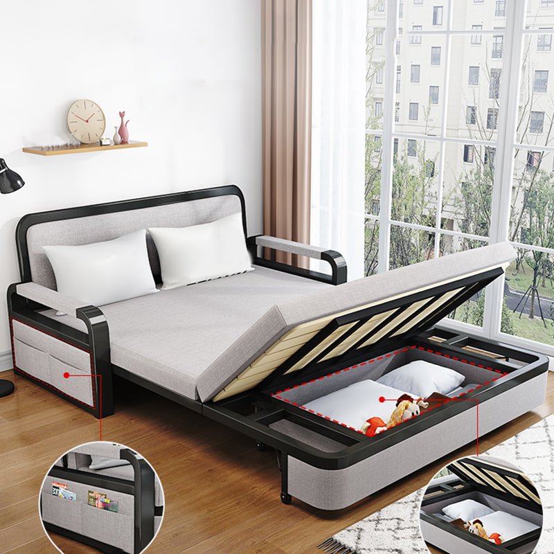 Futón de Futon Dreamer de Futón Doblable contemporáneo y colchón con almacenamiento