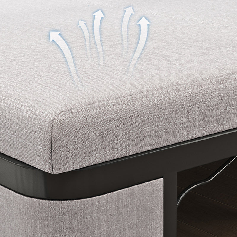 Futón de Futon Dreamer de Futón Doblable contemporáneo y colchón con almacenamiento