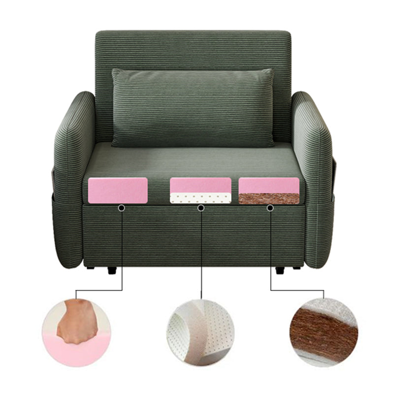 33 "divano dormiente scandinavo largo futon velluroy dormiente divano