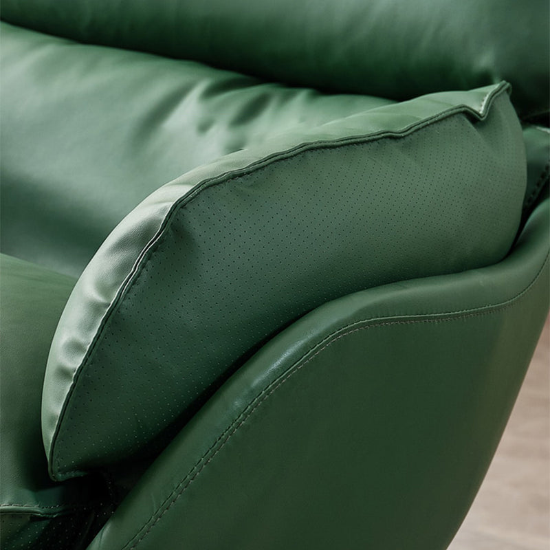 Contemporary Solid Color Arm Chair 4-Star Base Flared Arms Chair Clearhalo 'Accent Chairs' 'accent_chairs' 'Chairs & Seating' 'furn' 'furn_accent_chairs' 'Furniture' 'Living Room Furniture' 7135773