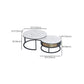 Frame 2 Nesting Coffee Table Set Modern Slate Cocktail Table with Drawer Clearhalo 'Coffee & Accent Tables' 'Coffee Tables' 'coffee_tables' 'furn' 'furn_coffee_tables' 'Furniture' 'Living Room Furniture' 7135893