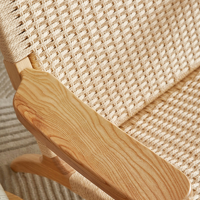 Poltrona accento in legno scandinavo