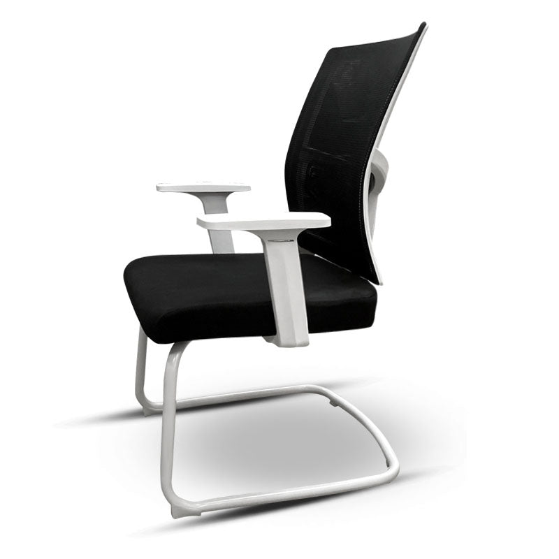 モダンな固定武器室の椅子は車輪なし布張りの苦痛な机の椅子を装飾しません