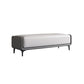 16 inch Width Modern Entryway Bench Cushioned Metal Entryway and Bedroom Bench