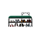 Modern Metal Entryway Bench Cushioned Rectangle Shoe Storage Seating Bench Green Black Clearhalo 'Benches' 'Chairs & Seating' 'furn' 'furn_benches' 'Furniture' 'Living Room Furniture' 7139095