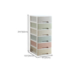 Modern Plastic Cabinet Drawers Storage Filing Cabinet for Office Clearhalo 'Filing Cabinets' 'filling_cabinets' 'furn' 'furn_filling_cabinets' 'Furniture' 'Office Furniture' 7139346