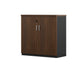 Modern File Cabinet Solid Wood Lateral File Cabinet with Storage Shelves Brown Drawer Not Included 2 Clearhalo 'Filing Cabinets' 'filling_cabinets' 'furn' 'furn_filling_cabinets' 'Furniture' 'Office Furniture' 7139349