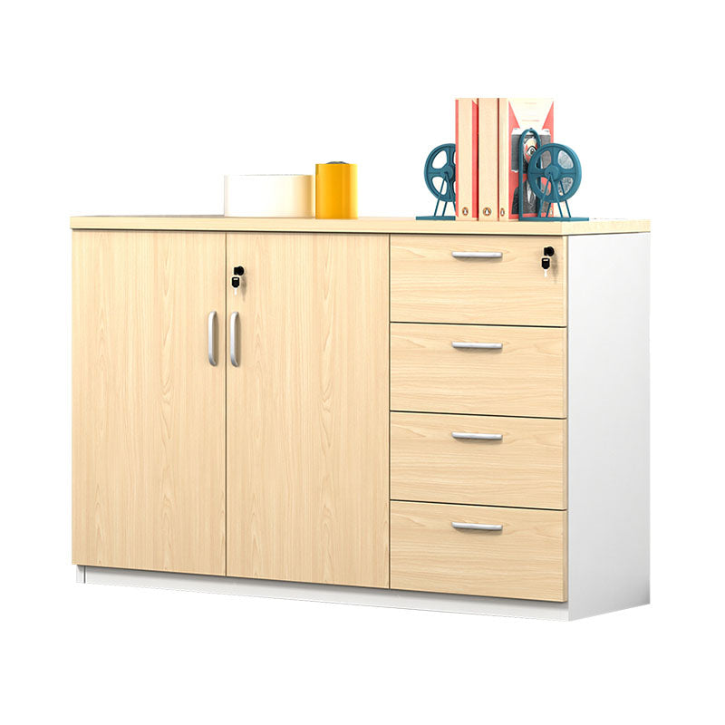 Modern File Cabinet Solid Wood Lateral File Cabinet with Storage Shelves Clearhalo 'Filing Cabinets' 'filling_cabinets' 'furn' 'furn_filling_cabinets' 'Furniture' 'Office Furniture' 7139356