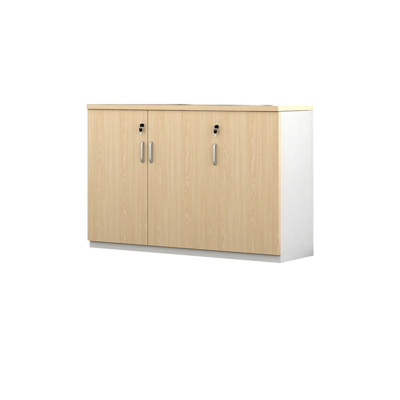 Modern File Cabinet Solid Wood Lateral File Cabinet with Storage Shelves Khaki Drawer Not Included 3 Clearhalo 'Filing Cabinets' 'filling_cabinets' 'furn' 'furn_filling_cabinets' 'Furniture' 'Office Furniture' 7139357