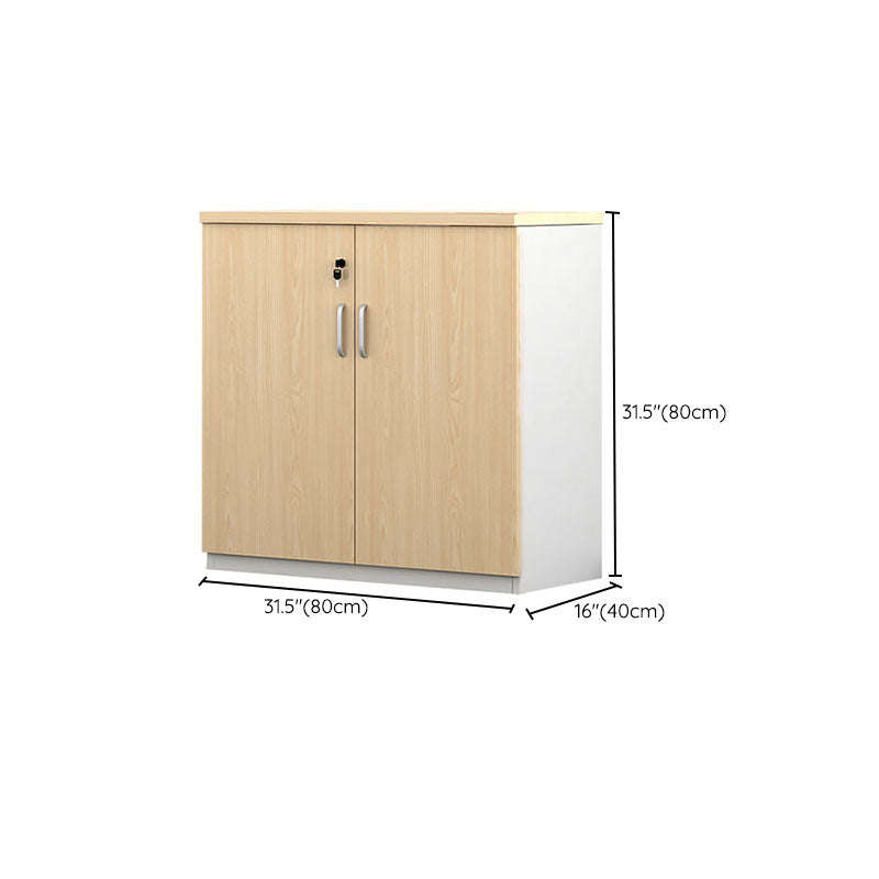 Modern File Cabinet Solid Wood Lateral File Cabinet with Storage Shelves Clearhalo 'Filing Cabinets' 'filling_cabinets' 'furn' 'furn_filling_cabinets' 'Furniture' 'Office Furniture' 7139362