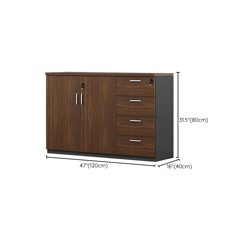 Modern File Cabinet Solid Wood Lateral File Cabinet with Storage Shelves Clearhalo 'Filing Cabinets' 'filling_cabinets' 'furn' 'furn_filling_cabinets' 'Furniture' 'Office Furniture' 7139363