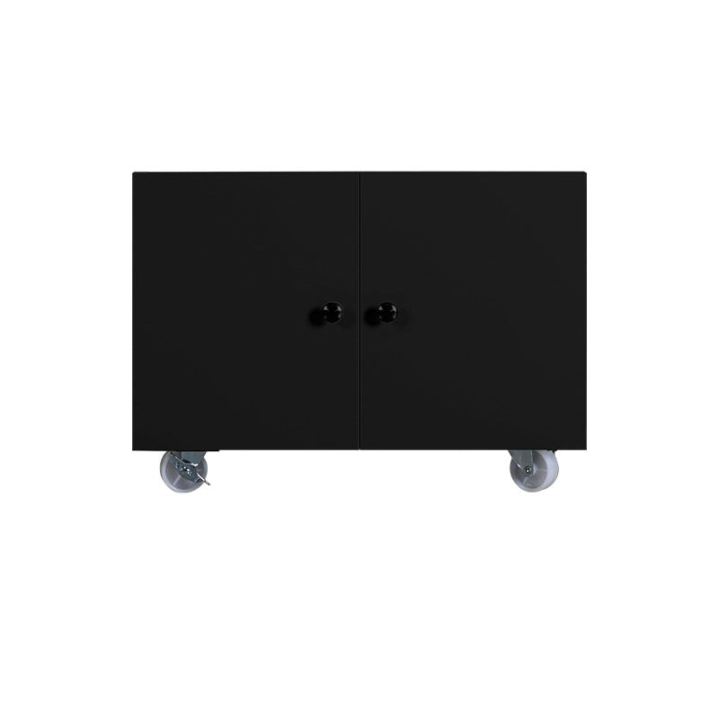 Gabinete contemporáneo de estantes de almacenamiento de acero Archivo con ruedas