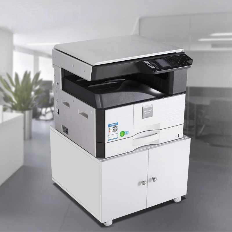 Archivo de almacenamiento de gabinete de acero moderno con castores para el hogar y la oficina