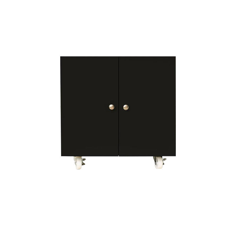 Archivo de almacenamiento de gabinete de acero moderno con castores para el hogar y la oficina