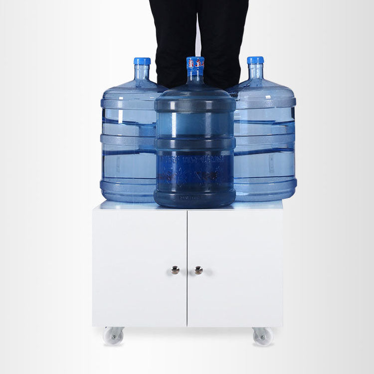 Archivo de almacenamiento de gabinete de acero moderno con castores para el hogar y la oficina