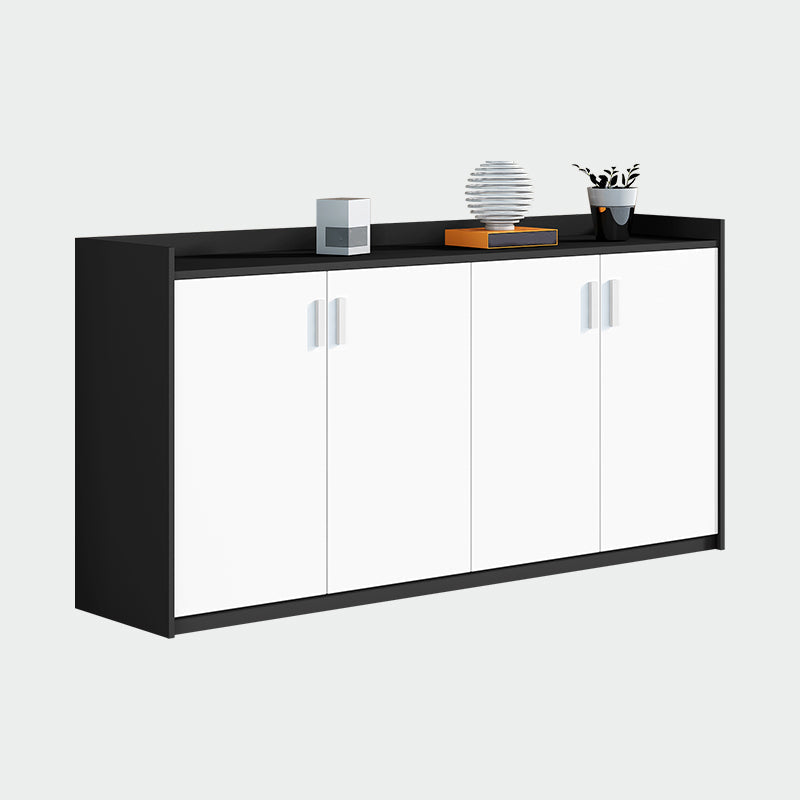 Archivo de panel de contraste de archivos modernos para el archivador de madera para el hogar u oficina