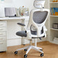 Modern Desk Chair Removable Arms Adjustable Seat Height Office Chair with Wheels
