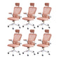 Modern Desk Chair Removable Arms Adjustable Seat Height Office Chair with Wheels