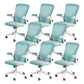Modern Desk Chair Removable Arms Adjustable Seat Height Office Chair with Wheels