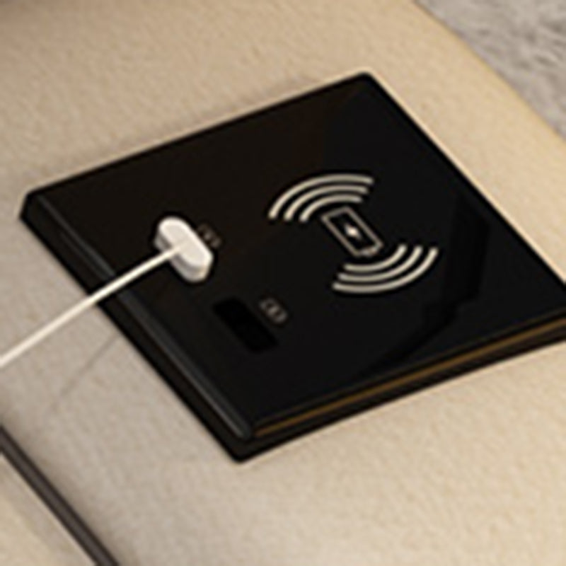 Contemporary Foldable Futon Sleeper White Futon Sleeper Sofa with Storage Clearhalo 'furn' 'furn_futons' 'Furniture' 'Futons & Daybeds' 'Futons' 'Living Room Furniture' 7139483