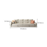 Contemporary Foldable Futon Sleeper White Futon Sleeper Sofa with Storage Clearhalo 'furn' 'furn_futons' 'Furniture' 'Futons & Daybeds' 'Futons' 'Living Room Furniture' 7139496
