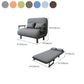 Contemporary Foldable Futon Sleeper Metal Futon and Mattress Clearhalo 'furn' 'furn_futons' 'Furniture' 'Futons & Daybeds' 'Futons' 'Living Room Furniture' 7141193