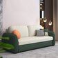 32 "Sofa contemporain de large Futon Faut en cuir