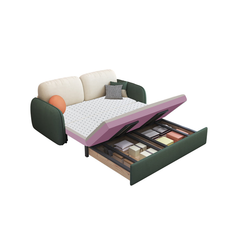 32 "Sofa contemporain de large Futon Faut en cuir