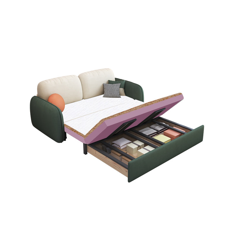32 "Sofa contemporain de large Futon Faut en cuir