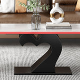 Tavolino astratto set tavolo da cocktail in pietra contemporanea