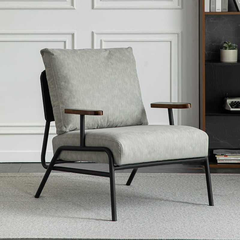 Contemporary 30.31"W Cushion Back Chair Upholstered ArmChair